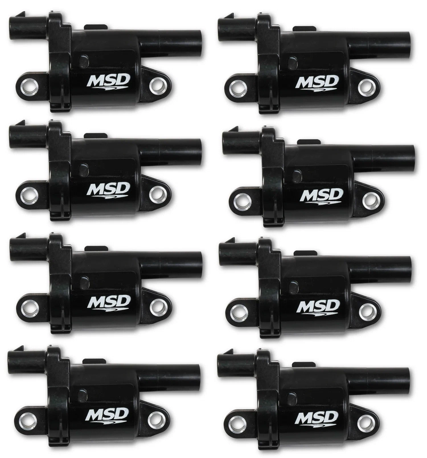 MSD Ignition Coil Blaster GM GenV Direct Injected2014&Up RoundBlack 8pack 826883